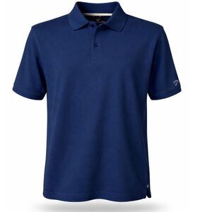 CALLAWAY GOLF Sport Mens Polo Shirt Size Medium Navy Cotton